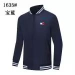 tommy hilfiger veste promo t1635 single color blue